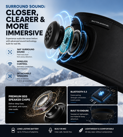 SnowGuard Vibe- Headphones